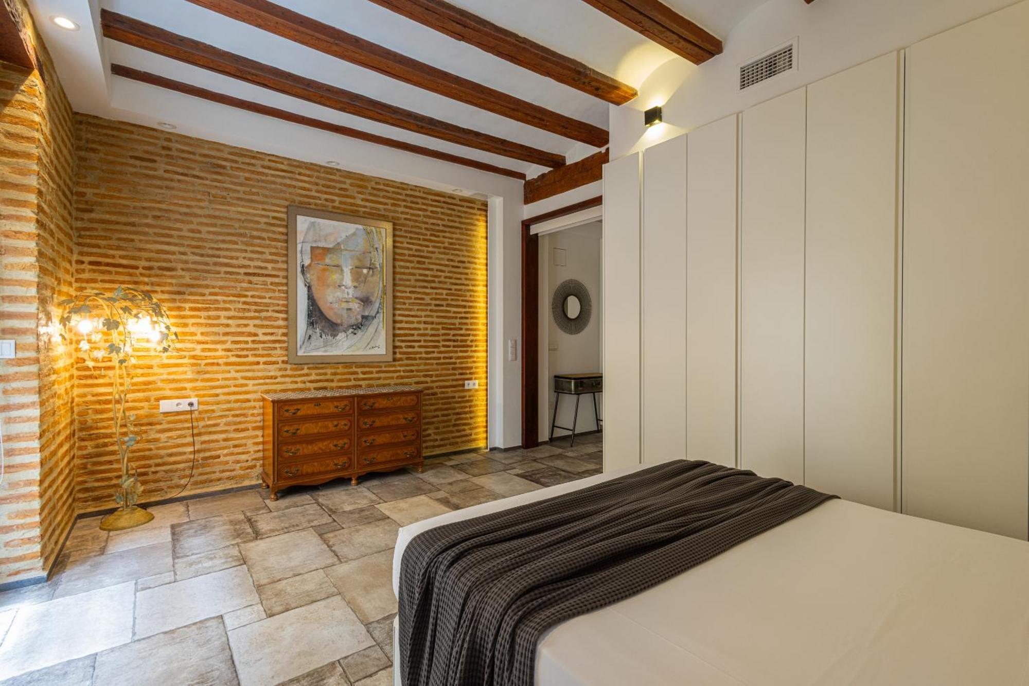 Florit Flats - Center Modern 1Br 2Bth Terrace Wi-Fi Ac Apartment Valencia Luaran gambar
