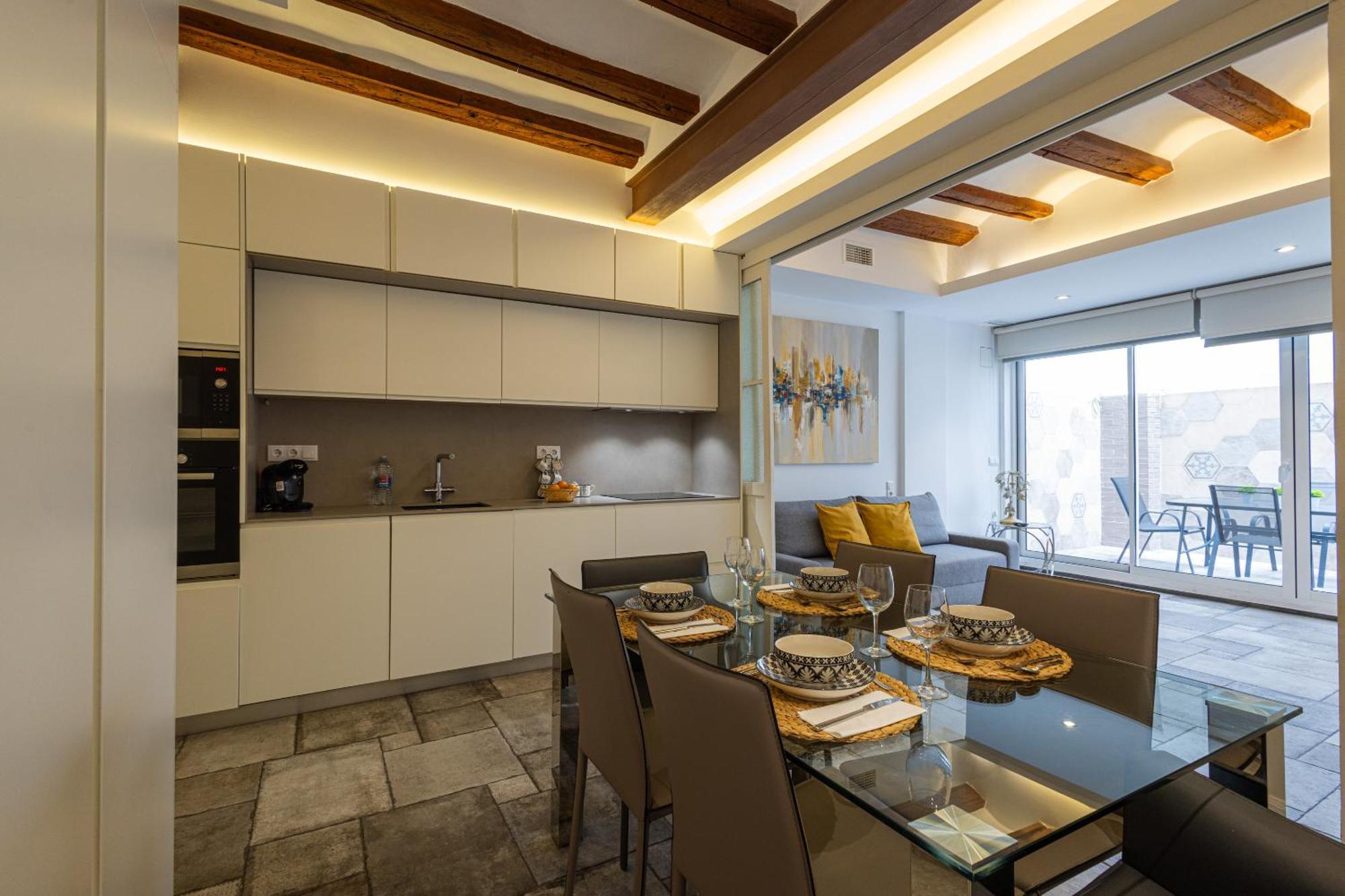 Florit Flats - Center Modern 1Br 2Bth Terrace Wi-Fi Ac Apartment Valencia Luaran gambar