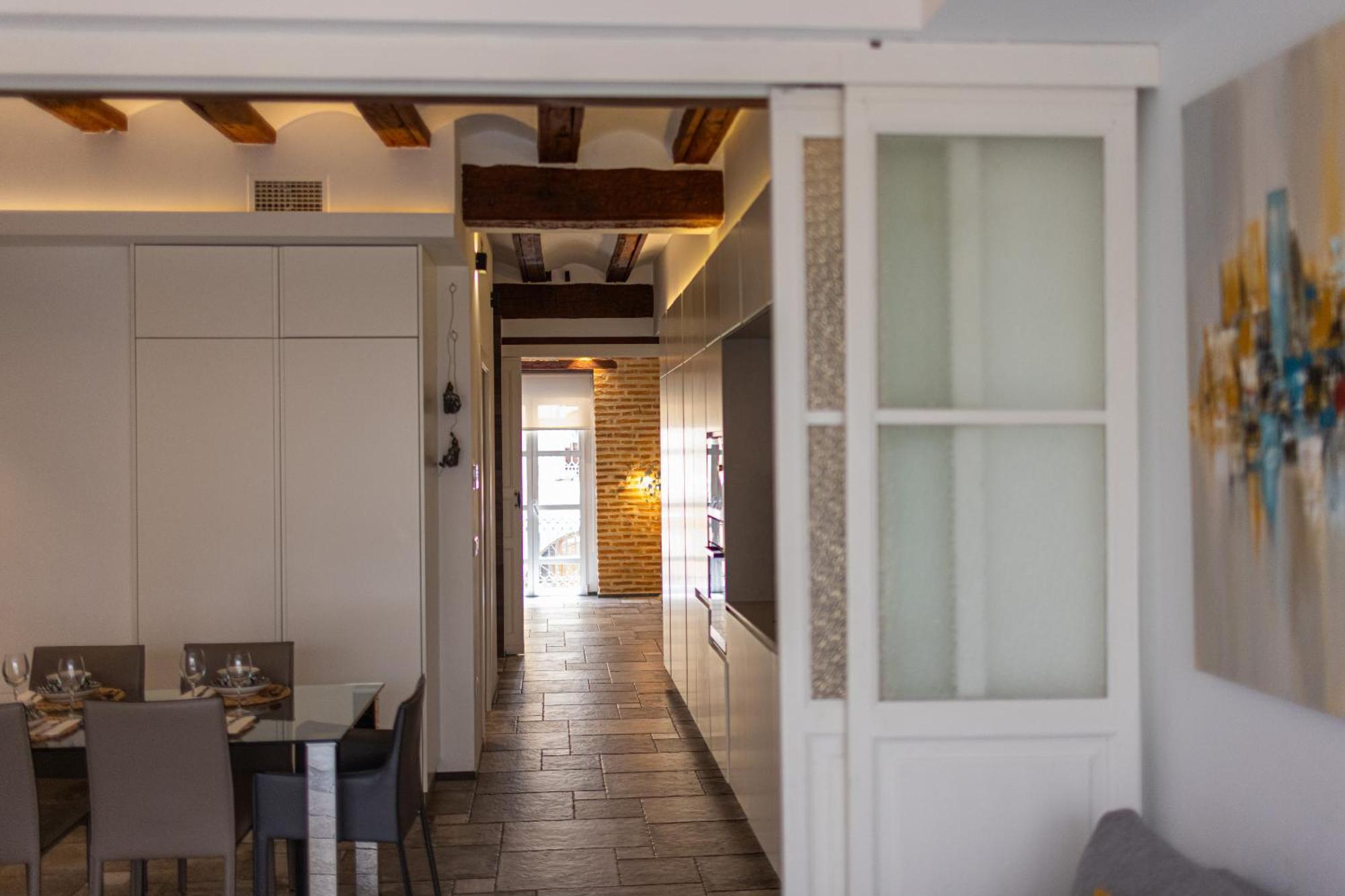 Florit Flats - Center Modern 1Br 2Bth Terrace Wi-Fi Ac Apartment Valencia Luaran gambar