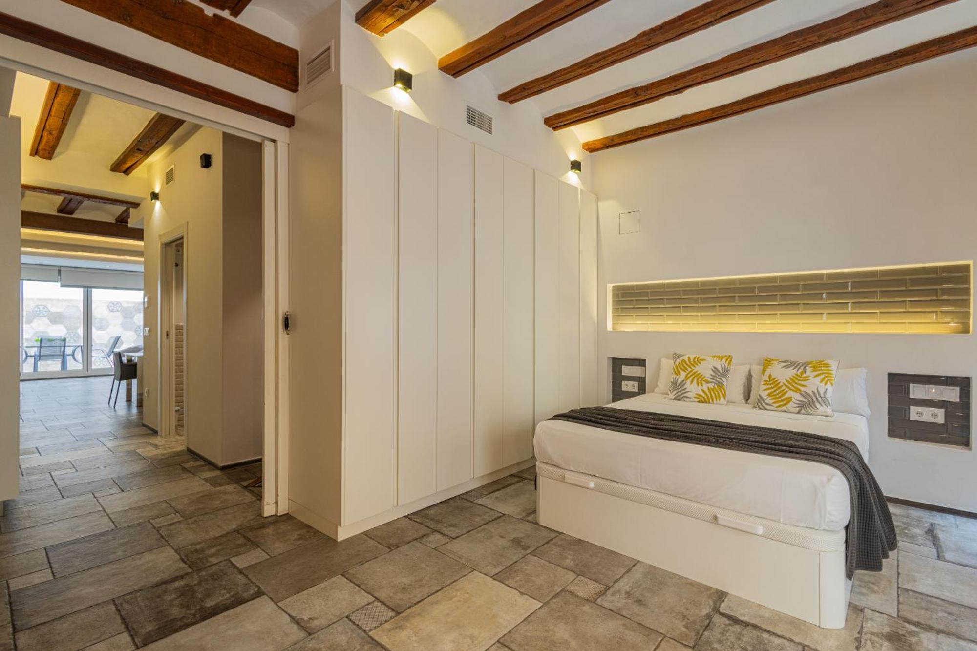Florit Flats - Center Modern 1Br 2Bth Terrace Wi-Fi Ac Apartment Valencia Luaran gambar