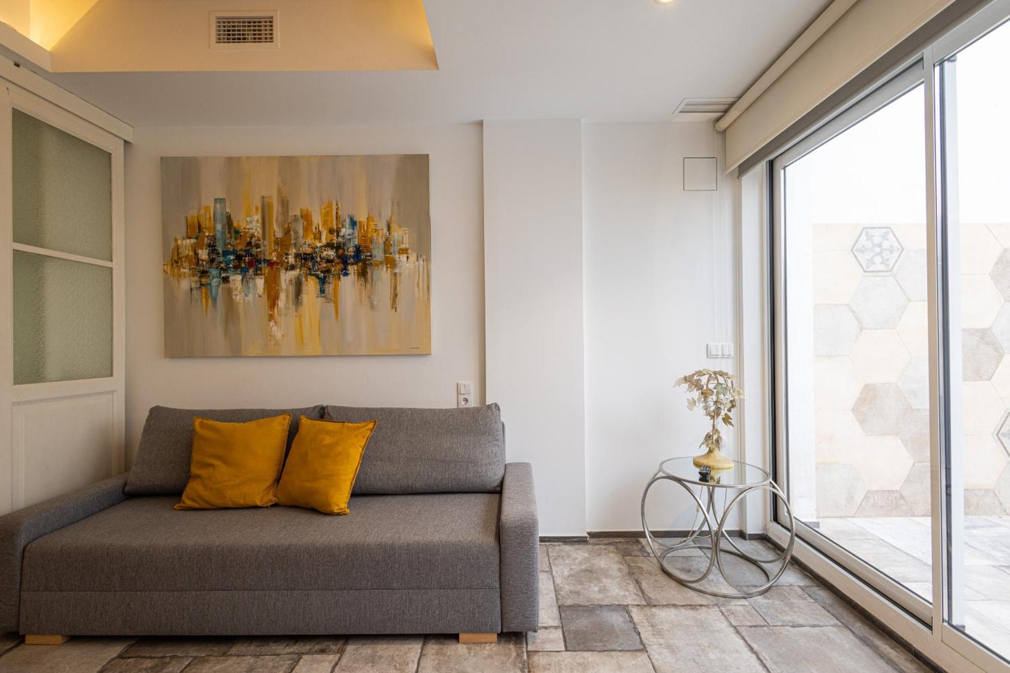 Florit Flats - Center Modern 1Br 2Bth Terrace Wi-Fi Ac Apartment Valencia Luaran gambar