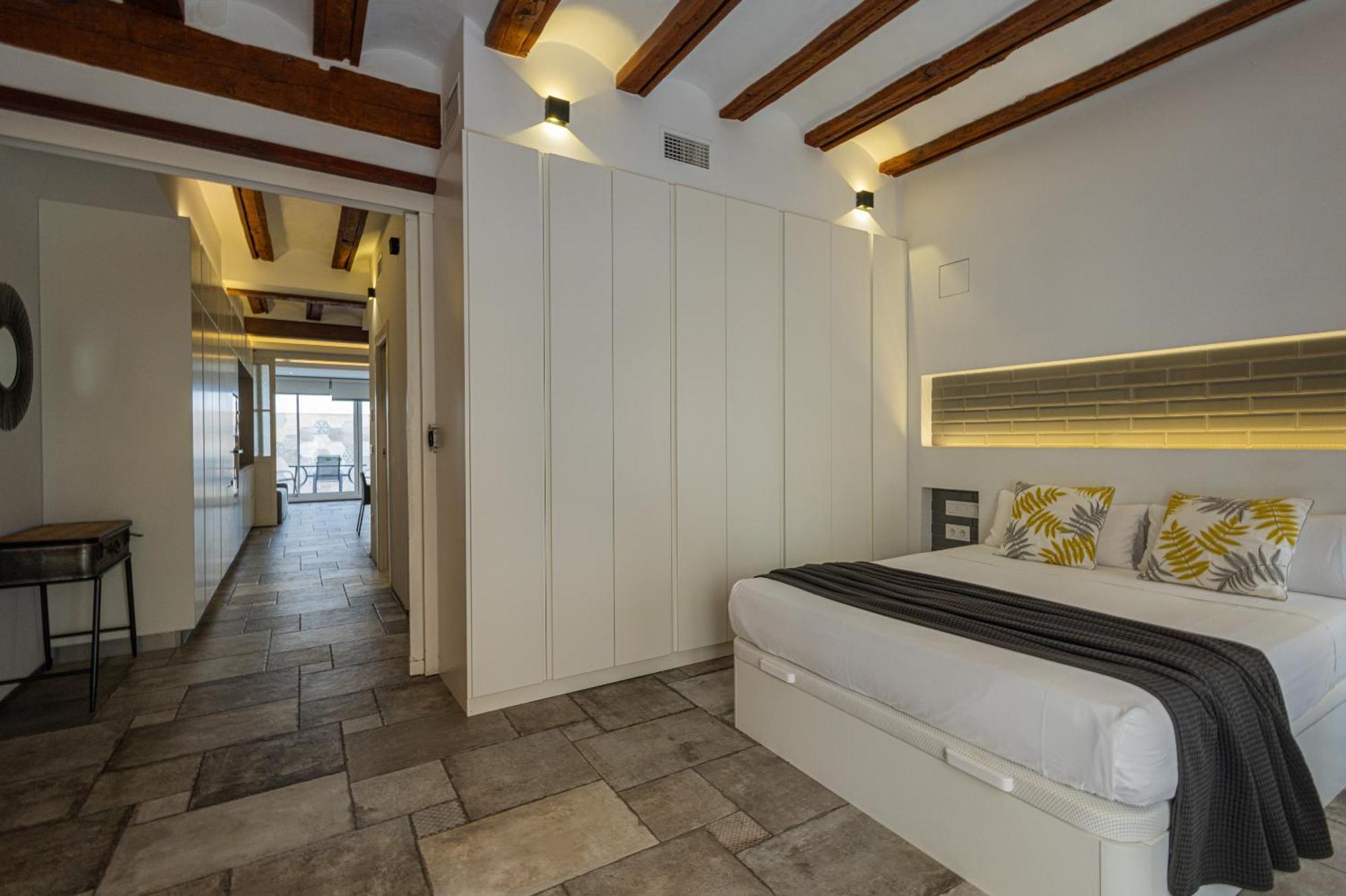Florit Flats - Center Modern 1Br 2Bth Terrace Wi-Fi Ac Apartment Valencia Luaran gambar