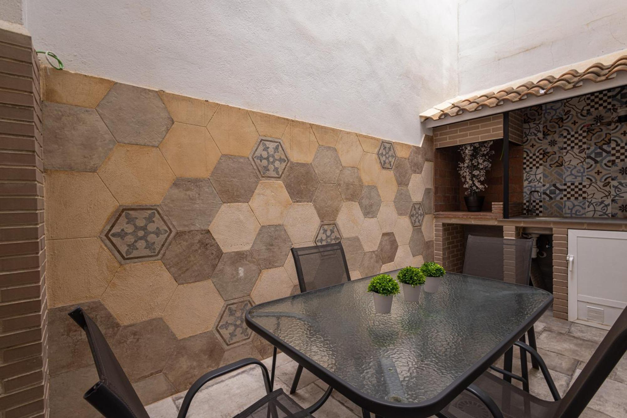 Florit Flats - Center Modern 1Br 2Bth Terrace Wi-Fi Ac Apartment Valencia Luaran gambar