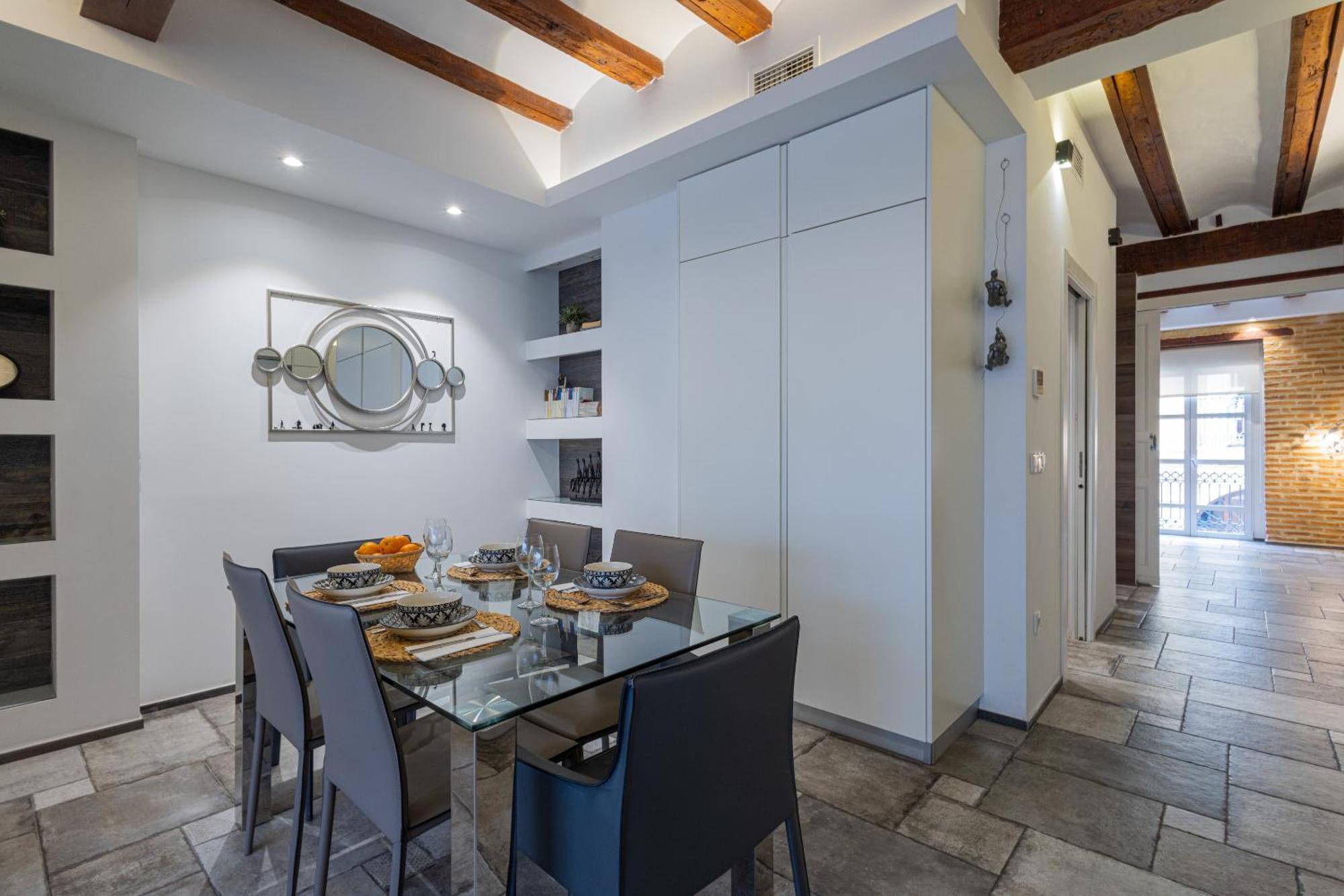 Florit Flats - Center Modern 1Br 2Bth Terrace Wi-Fi Ac Apartment Valencia Luaran gambar